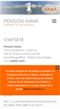 Mobile Screenshot of pension-kama.de